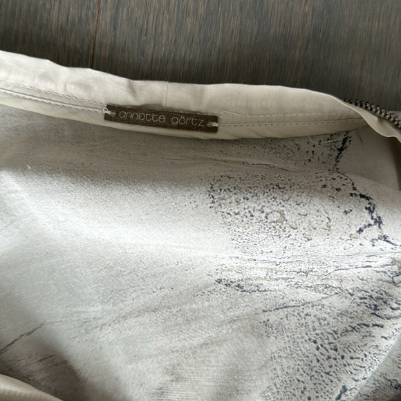 Annette Gortz Long 92% Silk Dress. Size S - Picture 4 of 8